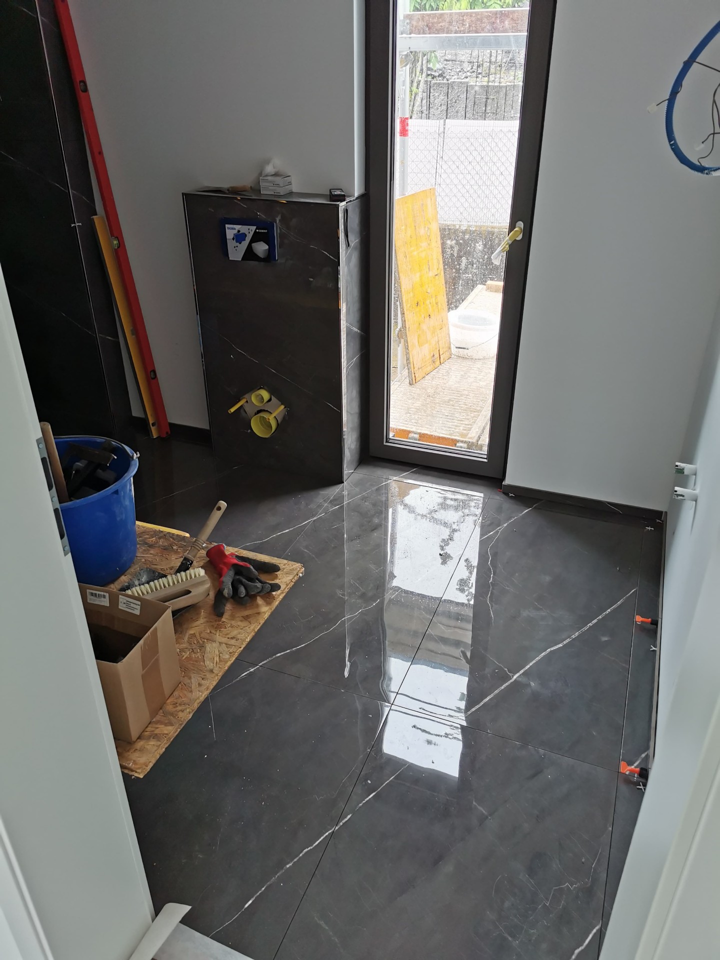 Bad mit Walk-in – prozess