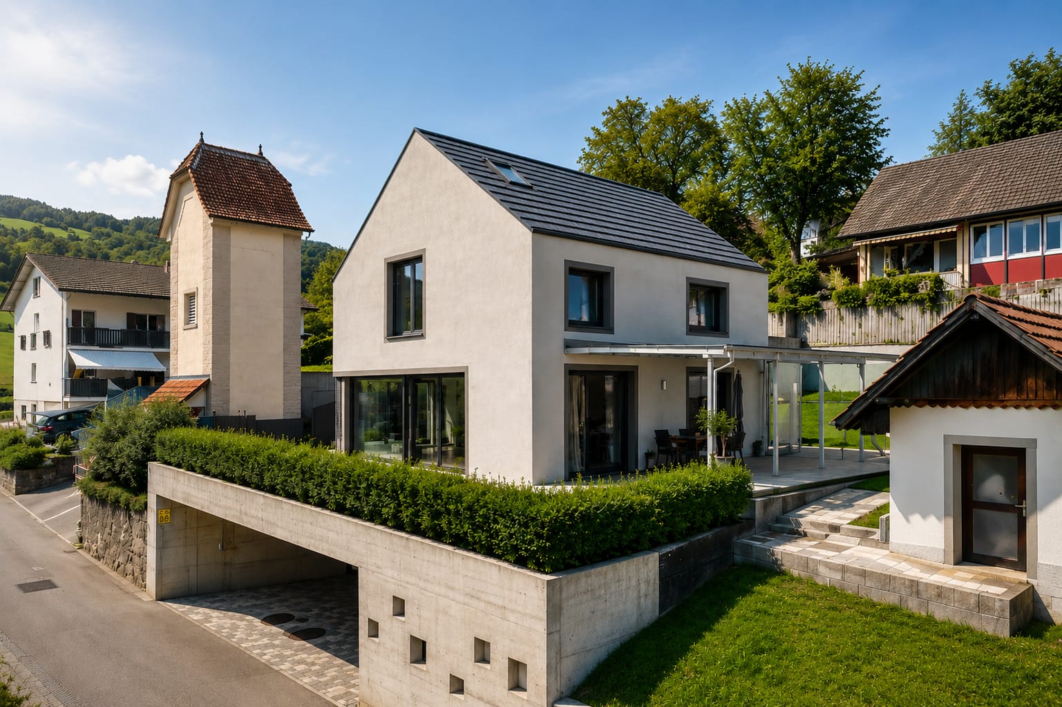 Neubau Einfamilienhaus