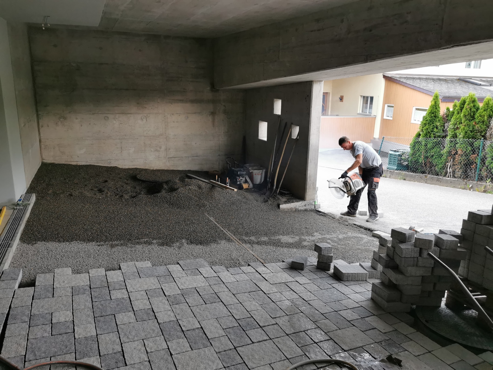 Einfahrt – prozess