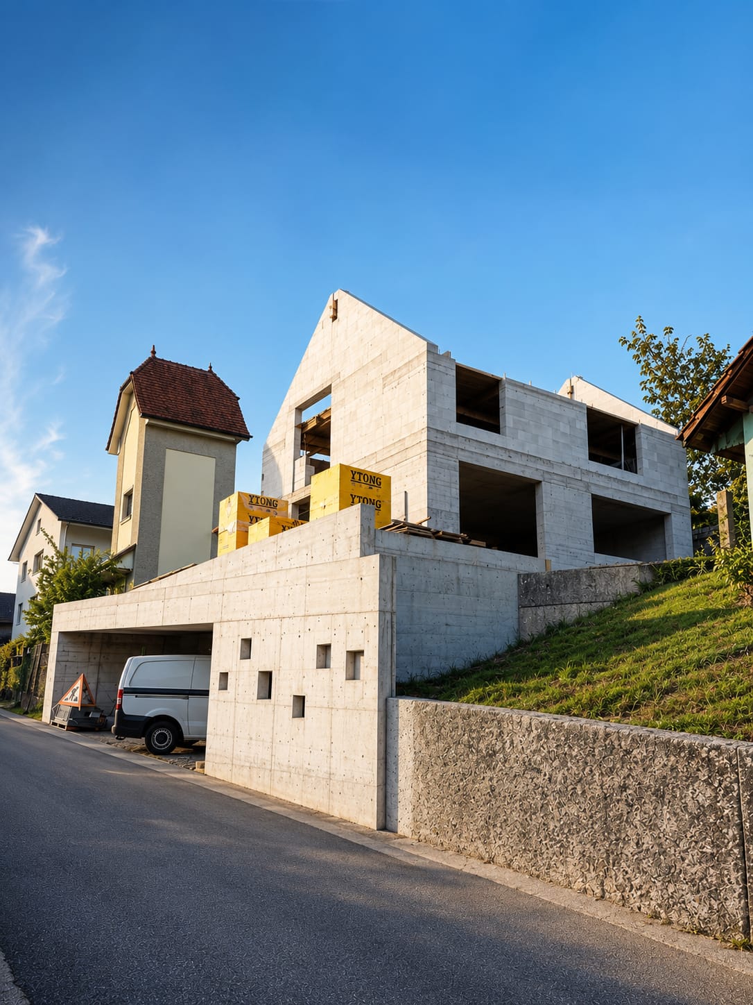 Neubau – prozess
